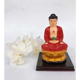 Tượng Đức Phật A Di Đà bưng ngọc cao 11cm-Nhiều mẫu