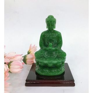 Tượng Đức Phật A Di Đà bưng ngọc cao 11cm-Nhiều mẫu