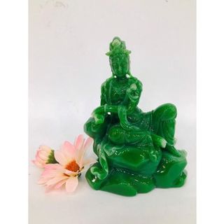 Tượng ngài Quan Thế Âm tự tại cao 13cm-nhiều mẫu