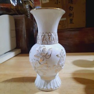 Bình bông sứ bạch ngọc cao cấp cao 17cm, 19cm, 22cm, 25cm, 30cm