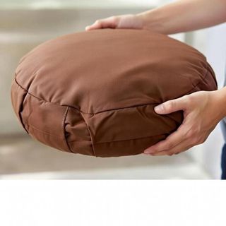 Bồ Đoàn Ngồi Thiền Vỏ Đậu Lớn 33cm Chất Liệu Cotton Tự Nhiên Mềm Mại Hỗ Trợ Thiền Định Thư Giãn Tối Ưu Thiết Kế Tiện Lợi Đa Năng