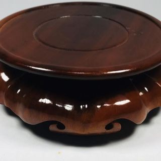 Đôn Gỗ Tràm Kê Tượng Phật Kệ Gỗ Đẹp Hình Tròn Họa Tiết Hoa Sen Chất Liệu Gỗ Tràm Màu Như Hình Kích Thước 8-24cm Xuất Xứ Việt Nam