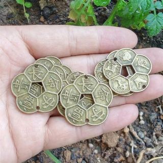 Đồng Xu Hoa Mai Phong Thủy Bỏ Ví Sản Phẩm Chính Hãng Mang Lại Vẻ Đẹp Tự Nhiên Và May Mắn Cho Người Sử Dụng