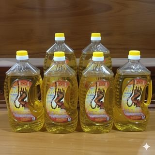 Dầu Thắp Đèn Lưu Ly Chai 1,8 Lít Màu Vàng (Thùng 6 Can) (Thùng) giá sỉ - giá bán buôn