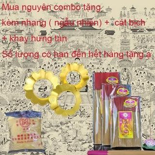 Bộ Thờ Cúng Lư 2018 Họa Tiết Hoa Văn Sen Hồng Bằng Sứ Cao Cấp