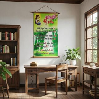 Tranh Chữ Thư Pháp Chữ Hiếu Trang Trí Gia Đình Văn Phòng Nghệ Thuật Truyền Thống Tạo Không Gian Ấm Cúng