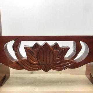 Khung Gỗ Đặt Ảnh Thờ Tâm Pháp Chất Liệu Gỗ Tràm Kích Thước Linh Hoạt 30cm 40cm 50cm Dễ Tháo Lắp