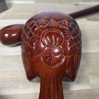 Mõ Gỗ Tụng Kinh Cá Chép Kích Thước 20cm Âm Thanh Trầm Ấm Cho Thầy Sư Ni Chuyên Dùng Trang Trí Và Tụng Kinh