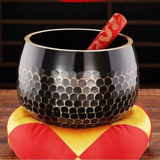 Chuông Đen Tụng Kinh Đài Loan Bằng Đồng Vật Phẩm Bàn Thờ Phật Giáo Tường Thuận Kích Thước Đa Dạng 9.5cm đến 24.5cm Chất Lượng Tốt