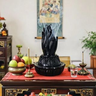Đồ Xông Trầm Hình Bàn Tay Phật 100% Giống Hình Chất Lượng Cao Hỗ Trợ Khách Hàng Nhanh Chóng