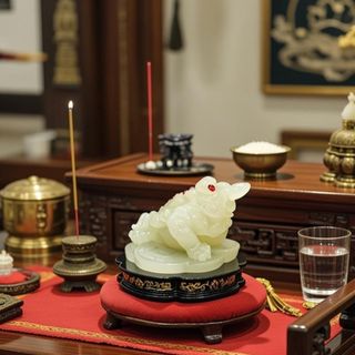Thiềm Thừ Cóc Ba Chân Ngậm Tiền Dạ Quang Cao 14cm Chất Liệu Đá Kích Thước 12cm Trọng Lượng 600g Linh Vật Chiêu Tài May Mắn Phú Quý Bình An Sản Phẩm Việt Nam
