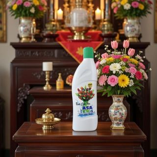 Nước Cắm Hoa ASA Tươi Lâu Không Thối Nước Đậm Đặc Chai 400ml Giúp Hoa Nở Đẹp Tươi Tắn Gấp 2 Lần Không Cần Thay Nước Hàng Ngày Ngăn Vi Khuẩn Thối Gốc Tiết Kiệm Thời Gian Chăm Sóc Bình Hoa
