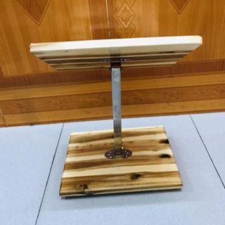 Tâm Pháp - Kệ Tụng Kinh Gỗ Chân Inox Chắc Chắn Tiện Lợi Cho Phật Giáo & Học Sinh Việt Nam Chất Liệu Ghế Gỗ Chân Inox Dễ Dàng Sử Dụng Phù Hợp Nhiều Đối Tượng