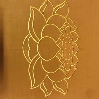 Tọa cụ vuông ngồi thiền 5,5x48cm chất liệu mút êm ái thiết kế nhỏ gọn phù hợp thiền định tại gia hoặc chùa chiền