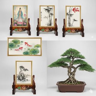 Khung Gỗ Đặt Ảnh Thờ Khắc Nổi Hoa Sen Cỡ 50cm Tâm Pháp Gỗ Tràm Thay Đổi Kích Thước Dễ Dàng Sử Dụng Chất Liệu Gỗ Tràm Hoa Sen Nổi Sang Trọng