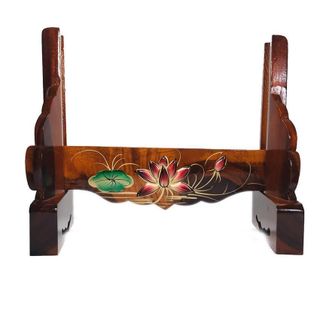 Khung Gỗ Đặt Ảnh Thờ Khắc Nổi Hoa Sen Cỡ 50cm Tâm Pháp Gỗ Tràm Thay Đổi Kích Thước Dễ Dàng Sử Dụng Chất Liệu Gỗ Tràm Hoa Sen Nổi Sang Trọng