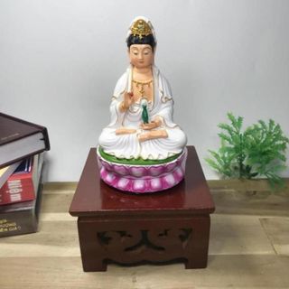 Đôn gỗ, kệ gỗ vuông khắc gỗ đặt tượng thờ Tâm Pháp