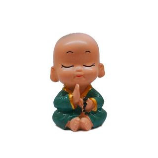 Bộ tượng bốn Chú Tiểu niệm Phật dễ thương
