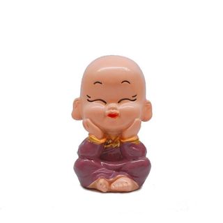Bộ tượng bốn Chú Tiểu niệm Phật dễ thương
