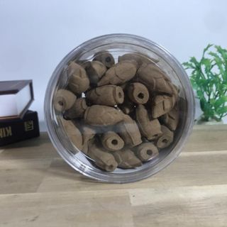Thiên Ý - Hộp Trầm Hương Thiên Nhiên 50 Viên, Hương Thơm Diệu Nhẹ Thư Giãn Tinh Thần, Thời Gian Cháy 20 Phút/Viên, Sản Phẩm Thân Thiện & Mô Trong, Phong Thủy May Mắn & Thanh Sạch