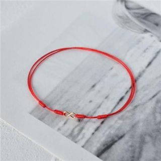 Vòng tay chỉ đỏ tình duyên thu hút may mắn thiết kế độc đáo màu đỏ ngũ sắc mang lại tình duyên và may mắn cho người sử dụng sản phẩm