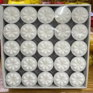 Đèn Cầy Bơ Đỏ & Bơ Vàng 2H 100 Viên Cúng Phật Tạo Không Khí Uy Niêm Cho Bàn Thờ Và Nghi Lễ Tôn Giáo Thắp Đèn Tăng Vẻ Trang Nghiêm