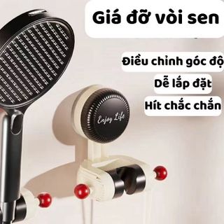 Giá đỡ vòi h có oa sen treo vòi hoa sen hút chân không
