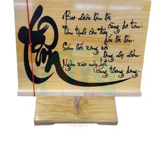 Kệ Tụng Kinh Gỗ Thật 35cm x 30cm - Thiết kế xếp gọn, chất lượng cao, bền vững, lý tưởng cho Phật giáo, Pháp Luân Công, học sinh, sinh viên
