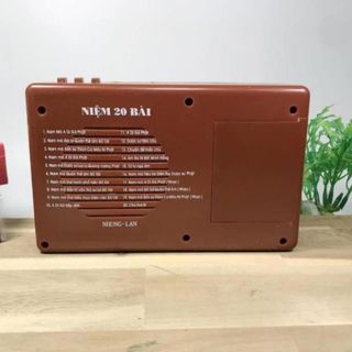 Máy niệm Phật tụng Kinh 20 bài hào quang phát sáng