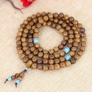 Chuỗi Cổ & Vòng Tay 108 Hạt Gỗ Sọc Đen - Bảo Vệ Tâm Linh & Quyền Lực - Chất Liệu Gỗ Sọc Đen Quý Hiếm - Thiết Kế 108 Hạt Chuẩn Pháp Khí - Kích Cỡ Đa Dạng - Chế Tác Tinh Xảo