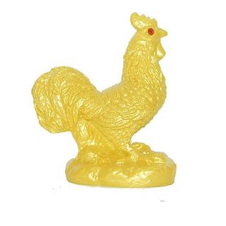 1 tượng 12 con giáp sơn nhũ vàng