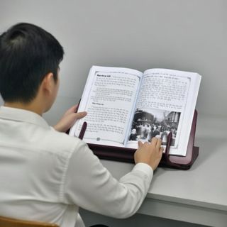 Tâm Pháp Kệ Tụng Kinh Đọc Sách Để Bàn Tập Trung Tu Tập Chất Liệu Nhựa Kích Thước 16x32 Cm Thiết Kế Mới Tiện Lợi Phù Hợp Phật Giáo Pháp Luân Công Học Sinh Sinh Viên Xuất Xứ Việt Nam Chắc Chắn Không Nứt Không Cong Vênh