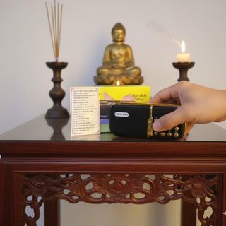 Máy Niệm Phật Tụng Kinh 60 Giọng Niệm quà tặng ý nghĩa Phật giáo  tụng kinh Địa Tạng, A Di Đà, Dược Sư 60 giọng niệm nổi tiếng chức năng hẹn giờ tự tắt   pin sạc bền bỉ dễ sử dụng cho người cao tuổi loa ngoài mạnh mẽ hỗ trợ thẻ nhớ mini tiện lợi