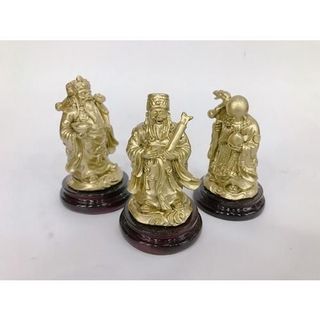 Bộ tượng Tam Đa-Ba ông Phúc Lộc Thọ có đế cao 9cm-Nhiều Mẫu