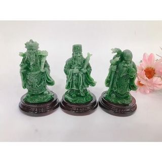 Bộ tượng Tam Đa-Ba ông Phúc Lộc Thọ có đế cao 9cm-Nhiều Mẫu