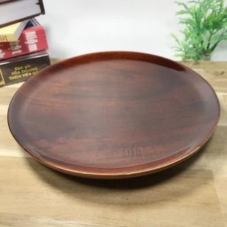 Dĩa gỗ đựng trái cây, trang trí bàn thờ