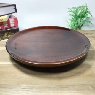 Dĩa gỗ đựng trái cây, trang trí bàn thờ