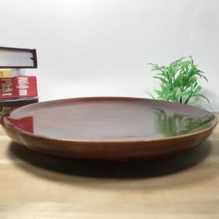 Dĩa gỗ đựng trái cây, trang trí bàn thờ