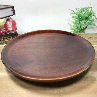 Dĩa gỗ đựng trái cây, trang trí bàn thờ