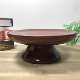 Dĩa gỗ đựng trái cây đế chân cao chưng bàn thờ Tâm Pháp