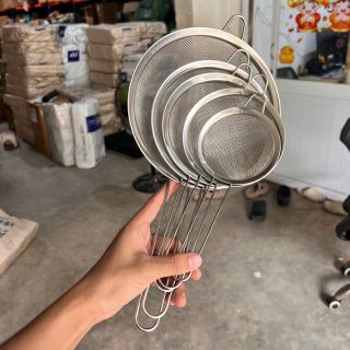 Rây Lọc Inox 14cm , Dụng Cụ Rây Cháo và Đồ Ăn Siêu Mịn Cho Bé Ăn Dặm - Giá Sỉ