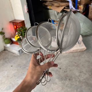 Rây Lọc Inox 14cm , Dụng Cụ Rây Cháo và Đồ Ăn Siêu Mịn Cho Bé Ăn Dặm - Giá Sỉ