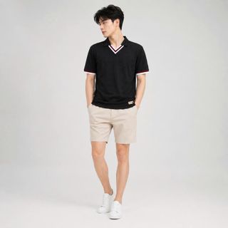Áo thun polo nam. Chất vải cao cấp mềm mịn, thoáng khí, thấm hút tốt, giữ form sau nhiều lần giặt.