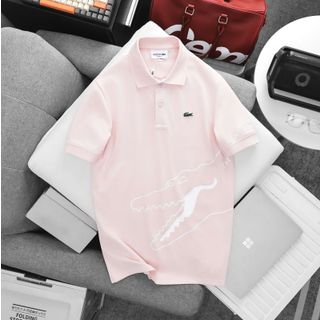 Polo cá sấu New nam.  Mẫu áo cổ bẻ chất cá sấu pique 2c.
