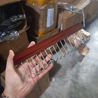 Móc Treo Gỗ Đa Năng 8 Móc – Treo Đồ Lót, Cà Vạt, Thắt Lưng, Khăn – Xoay 360° Gọn Gàng Tiện Dụng - Giá Sỉ