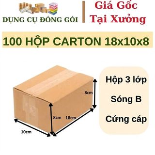 Lốc 10 Hộp giấy carton đóng gói hàng hóa