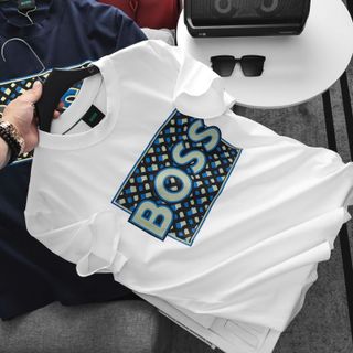 Mẫu áo cotton nam, chất 4c in cao thành hoạ tiết.