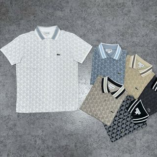 Áo thun polo BASIC . Cổ sọc nam.