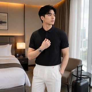 hàng có sẵn số lượng lớn - bán hàng ko cần vốn - chỉ đăng hình , có đơn đến xưởng lấy hàng để giao - áo đen trơn