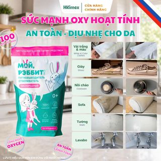 Bột tẩy đa năng gốc Oxy My rabbit (Quần áo/Xoong nồi/Nhà tắm/Máy giăt...)